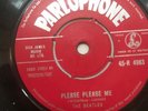 Beatles Please Please Me First Press Parlophone 45-R 4983 VG+/VG