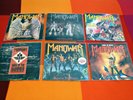MANOWAR EPIC HEAVY METAL LP VINYL RECORD LOT: BATTLE HYMNS, DEFENDERS, ETC