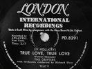 - THE DRIFTERS -TRUE LOVE / DANCE WITH ME-SOUTH AFRICA-78 RPM- N/MINT