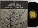 JOHN COLTRANE/TADD DAMERON Mating Call PRESTIGE LP mono