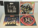 4 KISS Glam LP Lot: Hotter Than Hell Dressed To Kill Destroyer Rock & Roll Over