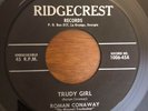 Missouri Lonesome Country Bop 45 Roman Conaway - Trudy Girl HEAR  Ridgecrest