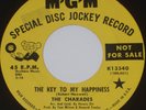 Northern Soul THE CHARADES The Key To My Happiness / Weeping Cup EX- RARE