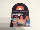 ABBA *DOES YOUR MOTHER KNOW* 7'' 1979 RADIO COPY PORTUGUESE EXC