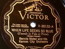Scarce Bennie Moten K.C. Orchestra-Victor V-38132 (Chicago 1929) nice