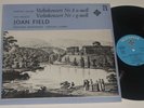 Telefunken STEREO SLT 43016 Joan Field Spohr Bruch Violin Concertos 1960 MINT