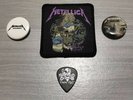 Metallica “Papa Het” Pick & Patch Memorabilia Picks Plectrum Records/Vinyl/LP/CD