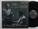 LESTER YOUNG - TEDDY WILSON QUARTET Pres And Teddy VERVE LP mono