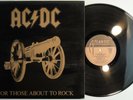 AC/DC - FOR THOSE ABOUT TO ROCK ' SPAIN EDIT - N.MINT * INVERT. COLOURS COV LP