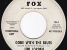 Jazz Psych Weird JERI JORDEN BILLY ROLAND BAND Gone with the Blues FOX hear