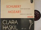 Haskil. Schubert (Sonata B flat)+Mozart (Sonata KV 330). Philips A 00484 L. EX+