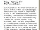 Concert Tickets Gary puckett