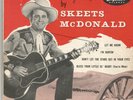 SKEETS McDONALD Country and hillbilly songs US EP CAPITOL 1954