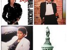 Michael Jackson Lot: Bad Thriller Off the Wall (in-shrink) LP Vinyl Record Album