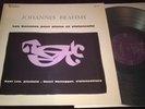 NOËL LEE HENRI HONEGGER BRAHMS CELLO SONATAS LP VALOIS MB 472 FRENCH ED1 RARE