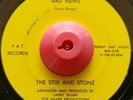 THE STIX AND STONZ - Bad News/Gator Tails - Pat - Rare Florida Garage 45 - EX