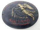 Mutual Insurance Company Cast Iron Plaque Angel Firefighter Fire Motif Repro