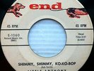 IMPERIALS Little Anthony ORIGINAL Strong VG+ end 45 SHIMMY SHIMMY KO KO BOP D139