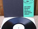 NEW ORDER *SUPER RARE* VINYL LP - DISORDERLY LIVE AT GLASTONBURY FAYRE MINT/EX+