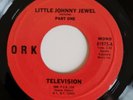 TELEVISION Little Johnny Jewel 1975 Ork Vinyl Single Old Store Stock unplayed