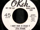 LITTLE RICHARD I DON'T WANT TO DISCUSS IT/HURRY SUNDOWN N SOUL SMASH HEAR BOTH