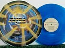 STRYPER The Yellow And Black Attack 1985 (Blue Vinyl EX) LP Hard Rock Metal