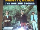 The Rolling Stones Paint It Black Picture Sleeve & 45 Vintage Single 1966