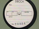 c 78 RPM Eddie Condon and Jack Teagarden Decca test 
