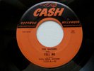 GASSERS ... Tell Me/ Hum De Dum (Belvin) ..1st Press 45 on CASH 1035 .. DJ BOUND