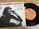 45 tours Marisa SANNIA Una lacrima / Io darei la vita mia 1969 NM/EXC