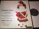 CLUYTENS MUSIQUE RUSSE RUSSIAN MUSIC LP COLUMBIA SAXF 170 STEREO FRENCH ED1 RARE
