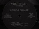 CRITICS CHOICE Party Rap YOGI BEAR 12