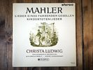 Columbia SAX2321 - Mahler - Lieder Recital - LUDWIG - BOULT - VANDERNOOT - NM FS
