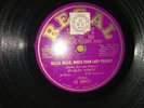 78rpm STANLEY KIRKBY Hello hello who's your lady frIend/Tipperary VG