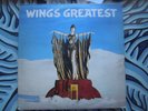 WINGS  GREATEST FIRST ITALY PRESS BLUE VINYL , BEATLES MCCARTNEY , SIGNED