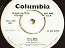 Bill Forbes ?– Once More / Believe 7'' SINGLE 1959 UK COLUMBIA DEMO PROMO 45