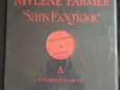 Mylene Farmer Vinyl maxi single promo sans logique  1989 rare