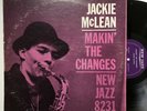 Jackie McLean LP Makin The Changes New Jazz Mal Waldron Curtis Fuller RVG