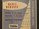 QUARTET PARRENIN - RAVEL DEBUSSY - String quartets - PACIFIC LDP F 48 / Vg+