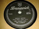 BILL HALEY & His Comets : SKINNY MINNIE / HOW MANY.  UK.78.rpm (1958)