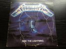 Metallica Ride The Lightning Lp 1984 Re 60396-1 thrash metal lp heavy metal lp