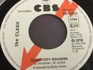 RARE SUPER CLEAN ORIGINAL ,THE CLASH , CLASH CITY ROCKERS GERMAN DEMO PUNK 7