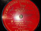 SOBINOV Eugene Onegin Tchaikovsky 1904 78rpm Russian