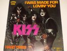 Kiss: Original german 7'' picture sleeve 45 (i was made for lovi'n you) 1979