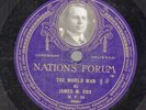 66.  James Cox - The World War & Prince's Band - March - Nation's Forum 24