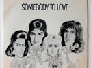 QUEEN / SOMEBODY TO LOVE / ORIGINAL 1976 UK 1st PRESS 7 INCH SINGLE WITH PIC SLV