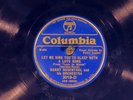 78 RPM -- Harry Rosenthal and His Orchestra, Columbia 3019, E Jazz - Dance Band