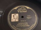 78 Rpm 12” Spoken Word Speech “Sportmanship” H.R.H. The Prince Of Wales.  E-
