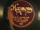 78 : HARMONY 136-FRED RICH-COULD I -I CERTAINLY COULD / GIMMIE A LITTLE KISS