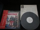 Black Sabbath Sabotage Japan Promo White Label Vinyl LP with OBI Ozzy Tony Iomi
